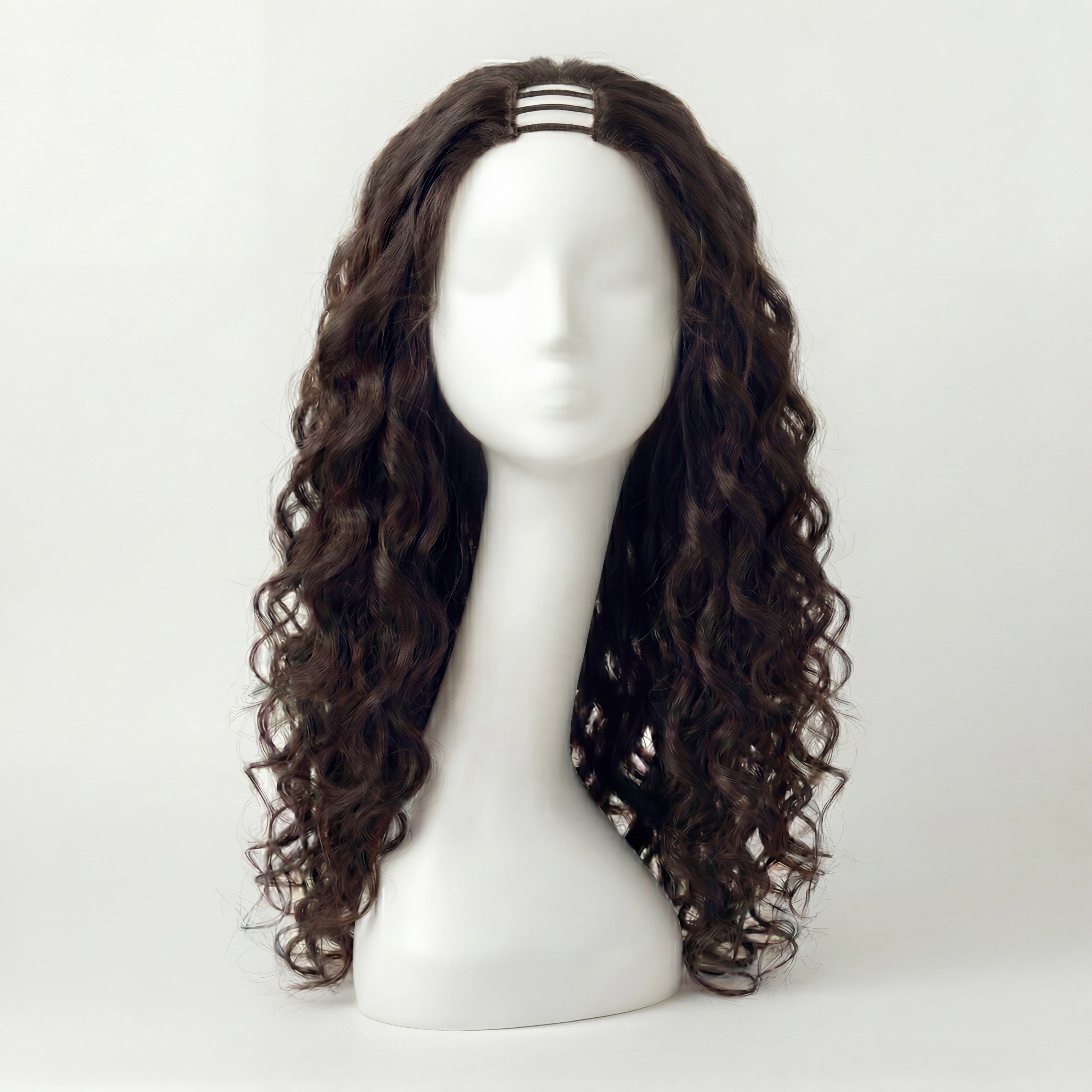 U-PART WIG — CURLY