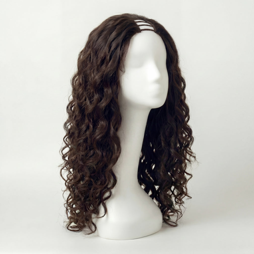 U-PART WIG — CURLY